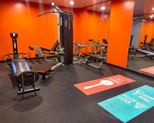 gym at KRC Alderwood Trails Apartments located 25 minutes from Downtown Atlanta